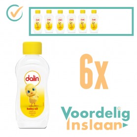 6x Dalin Babyolie 200ml